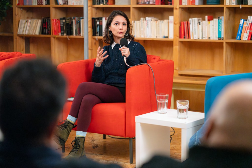 Exile Talks Azerbaijan panel with Fatima&nbsp;Karimova